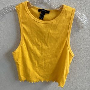 Cropped tank top